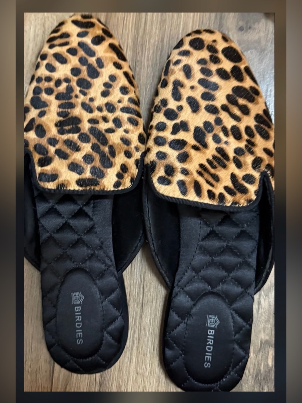 Birdies women’s leopard slides shoe size 7.5